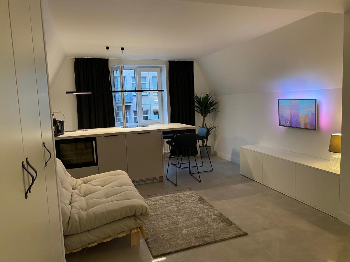شقة غدانسك  في Apartament West - Targ Rybny المظهر الخارجي الصورة